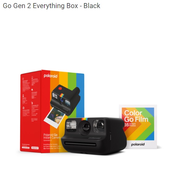 Polaroid GO GEN 2 Everything Box Zwart